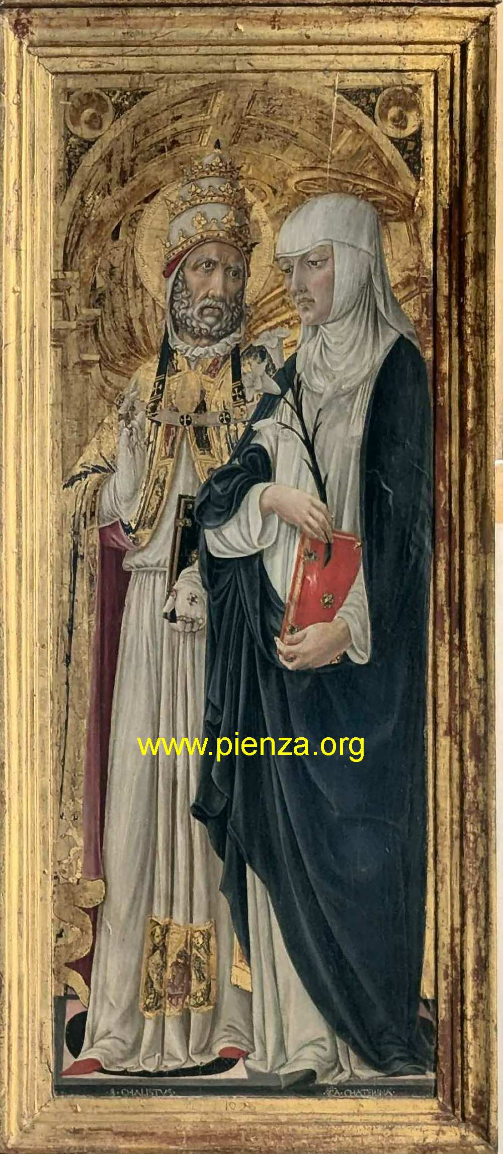 Lorenzo di Pietro Santa Caterina e San Pio